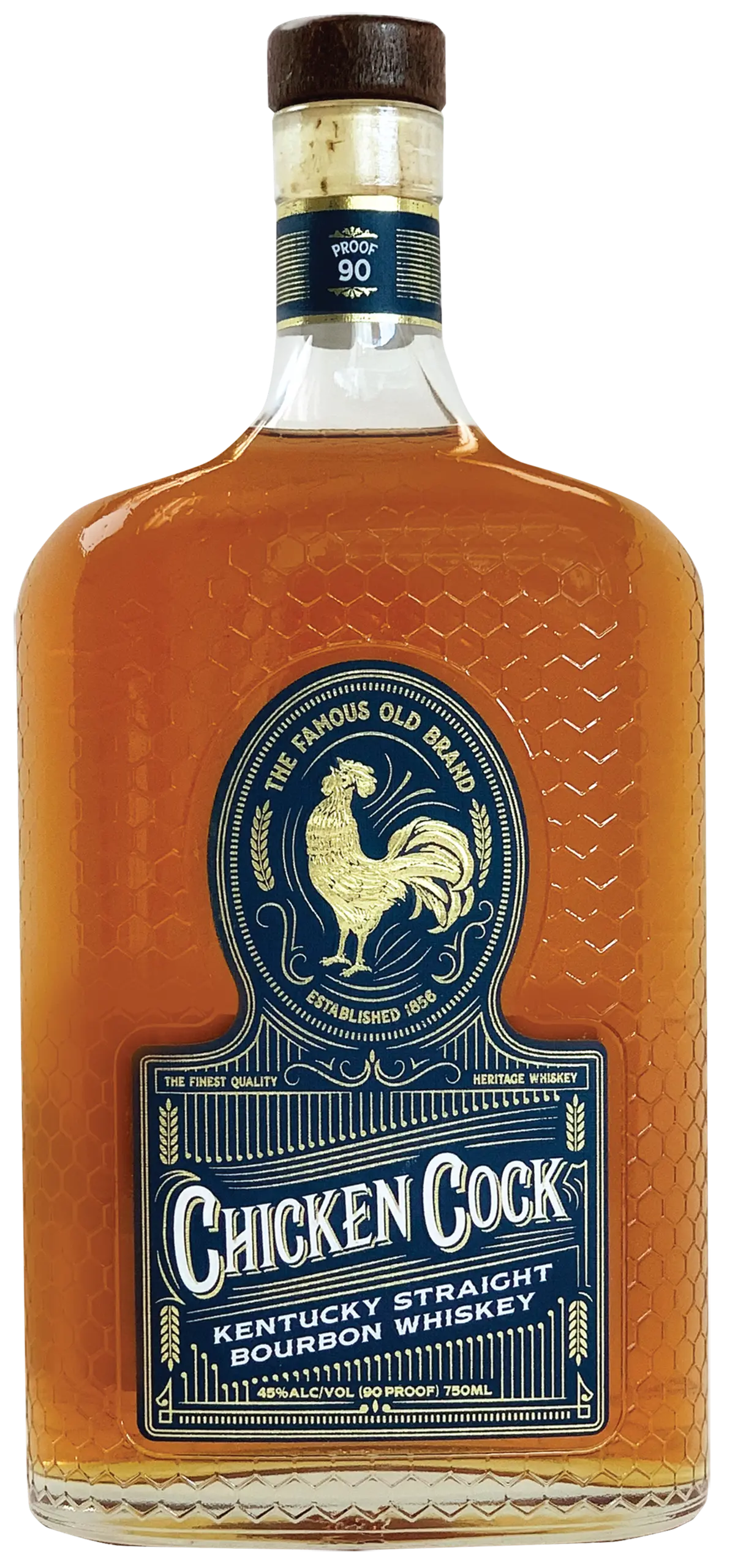 Chicken Cock Kentucky Straight Bourbon Whiskey 750Ml 1