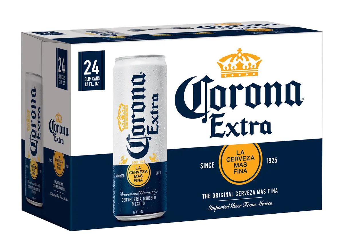 Corona Extra Beer 24Pk Cans 1