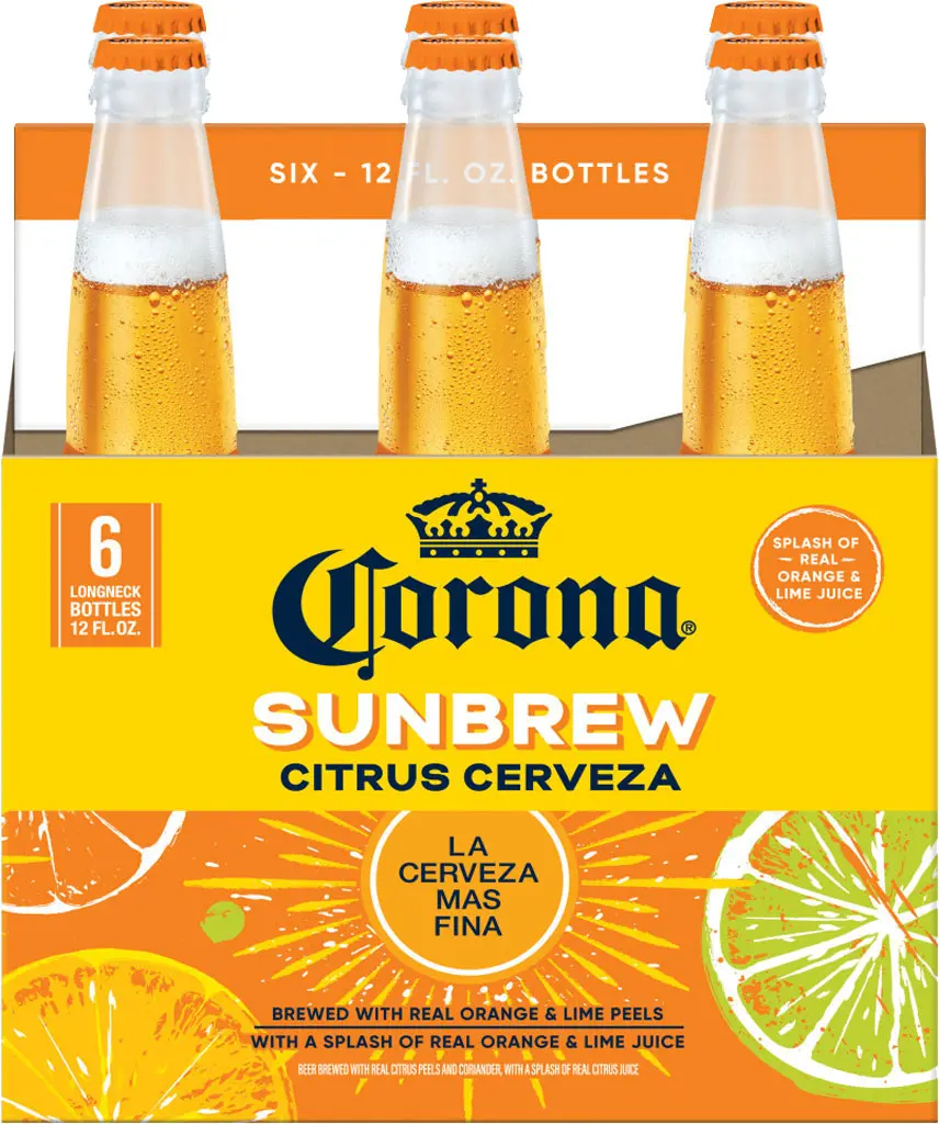 Corona Sunbrew Citrus 6Pk Bottles 1