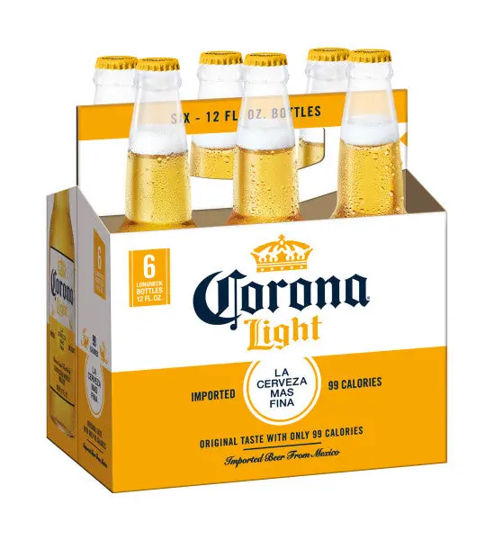 Corona Light Beer 6Pk Bottles 1