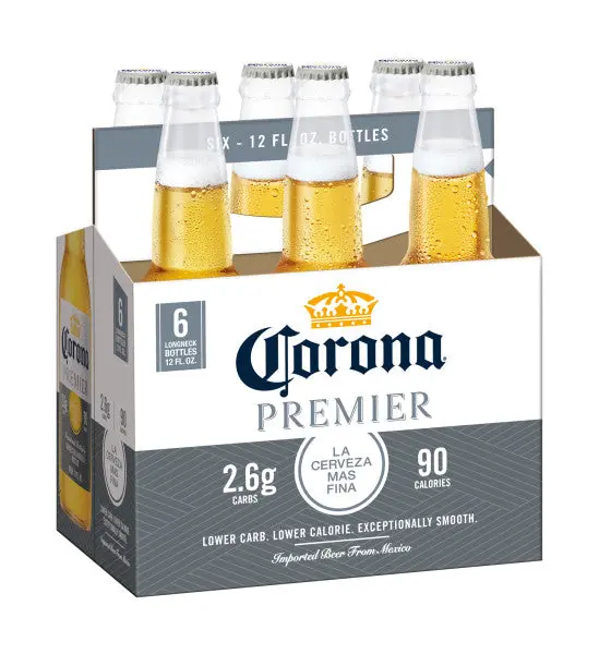 Corona Premier Beer Low Carb 6Pk Bottles 1