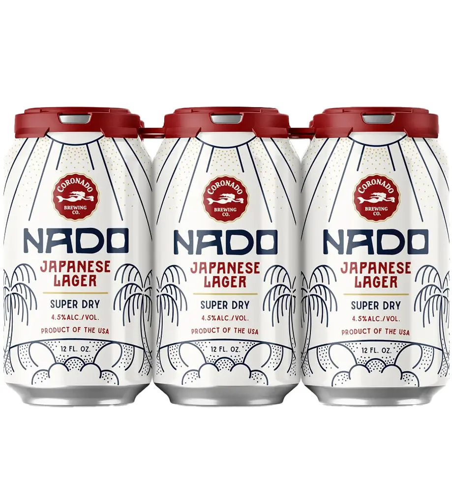 Coronado Nado Japanese Lager 6Pk Cans 1