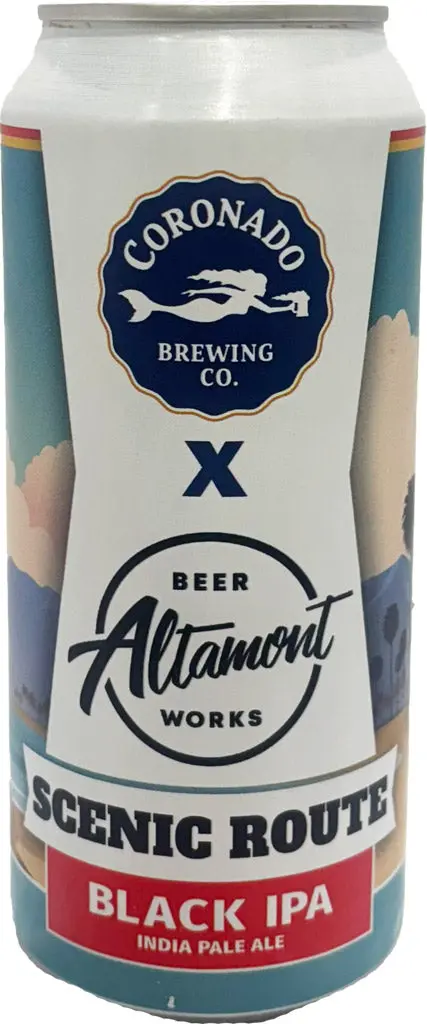 Coronado X Altamont Scenic Route Black Ipa 16Oz Can 1