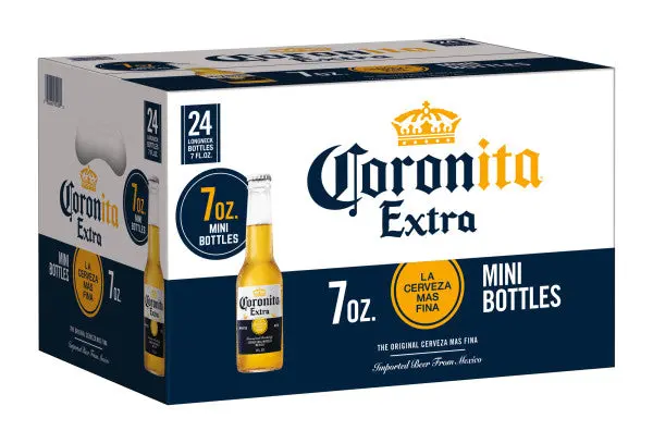 Corona Coronita Extra Beer 24Pk Bottles 1