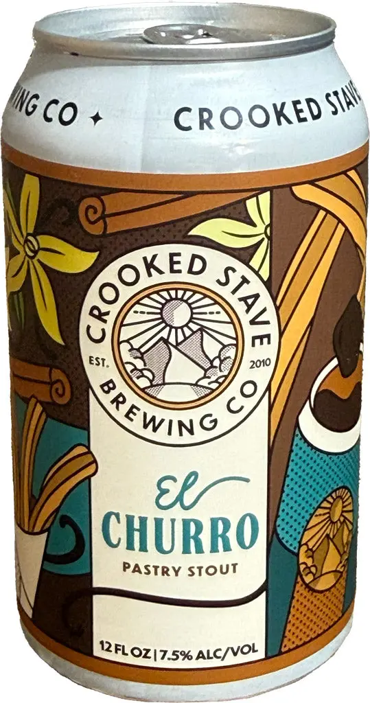 Crooked Stave El Churro Pastry Stout 12Oz Can 1