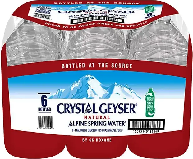 Crystal Geyser Water 1 Gallon 6Pk (In Store Pickup Only) 1