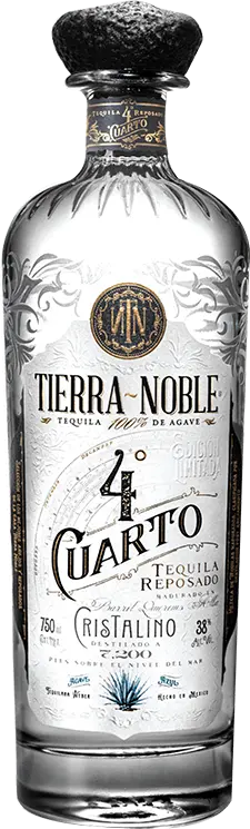 Tierra Noble Tequila 4 Cuarto Cristalino Reposado 750Ml 1