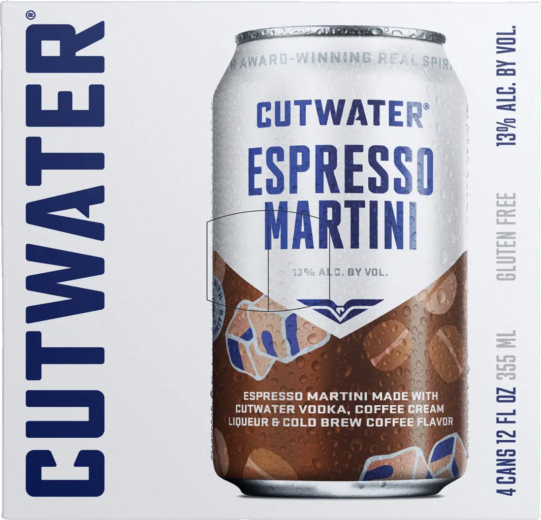 Cutwater Spirits Espresso Martini 4Pk 1