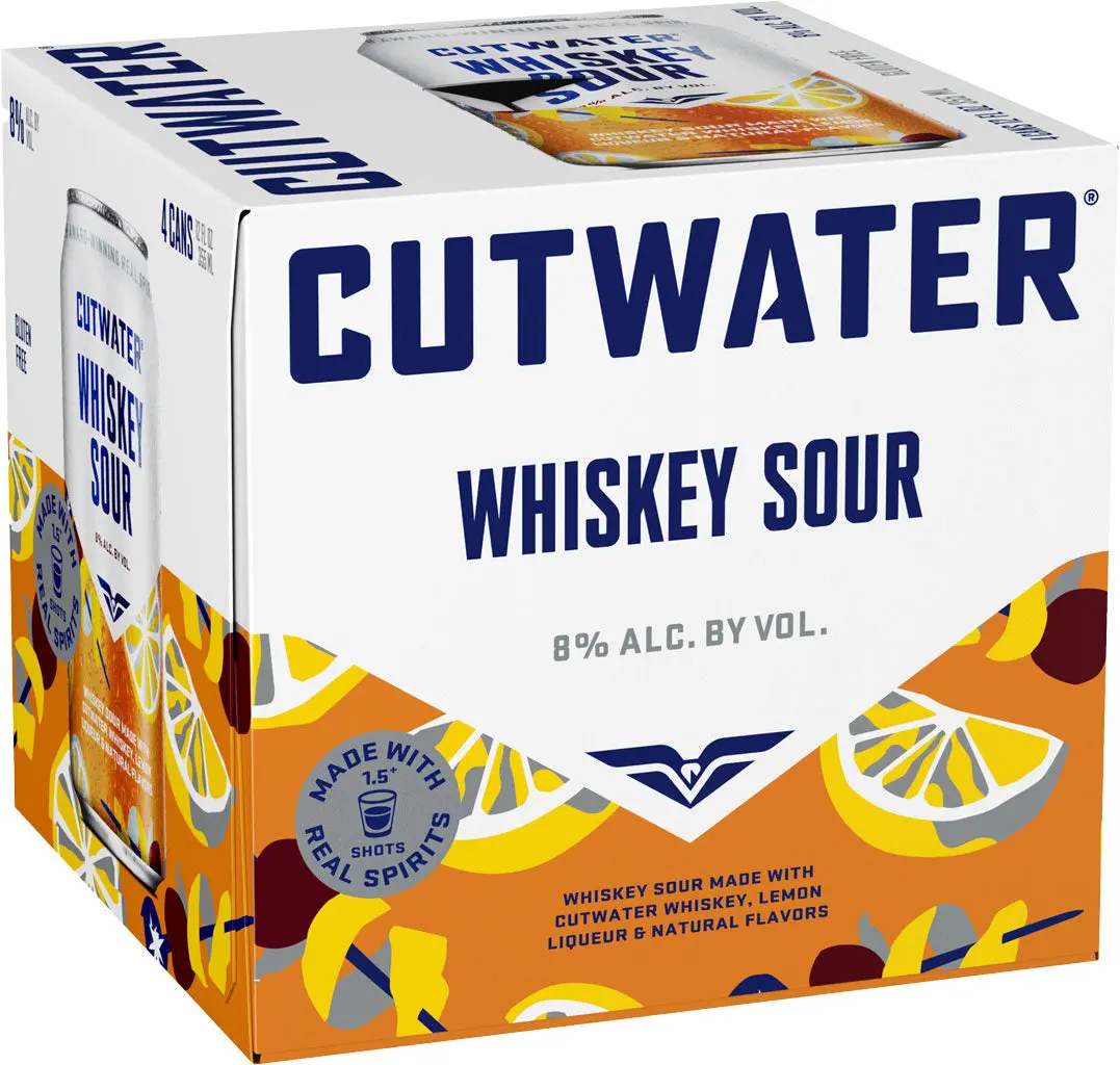Cutwater Spirits Whiskey Sour 4Pk 1