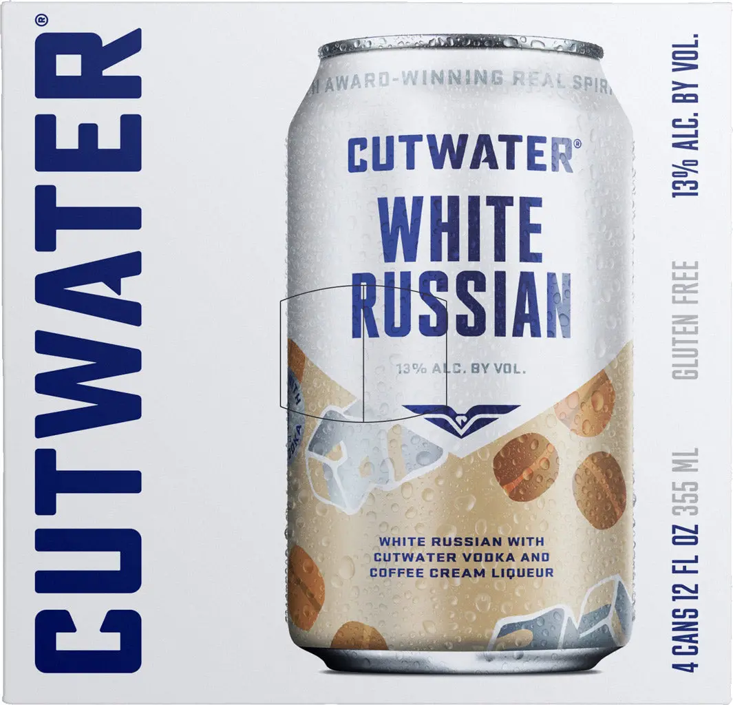 Cutwater Spirits White Russian 4Pk 1
