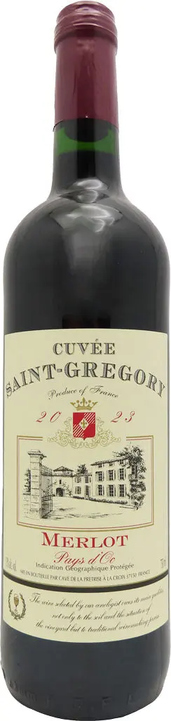 Cuvee Saint Gregory Merlot 750Ml 1