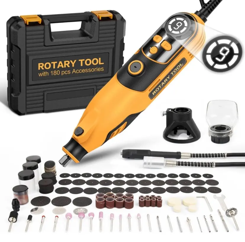 Rotary Tool, Handstar Rotary Tool Kit, 6 Variable Speed Electric Drill Set 1