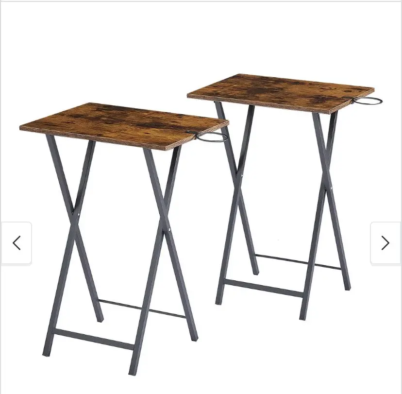 Vecelo Folding Tv Tray Table 1