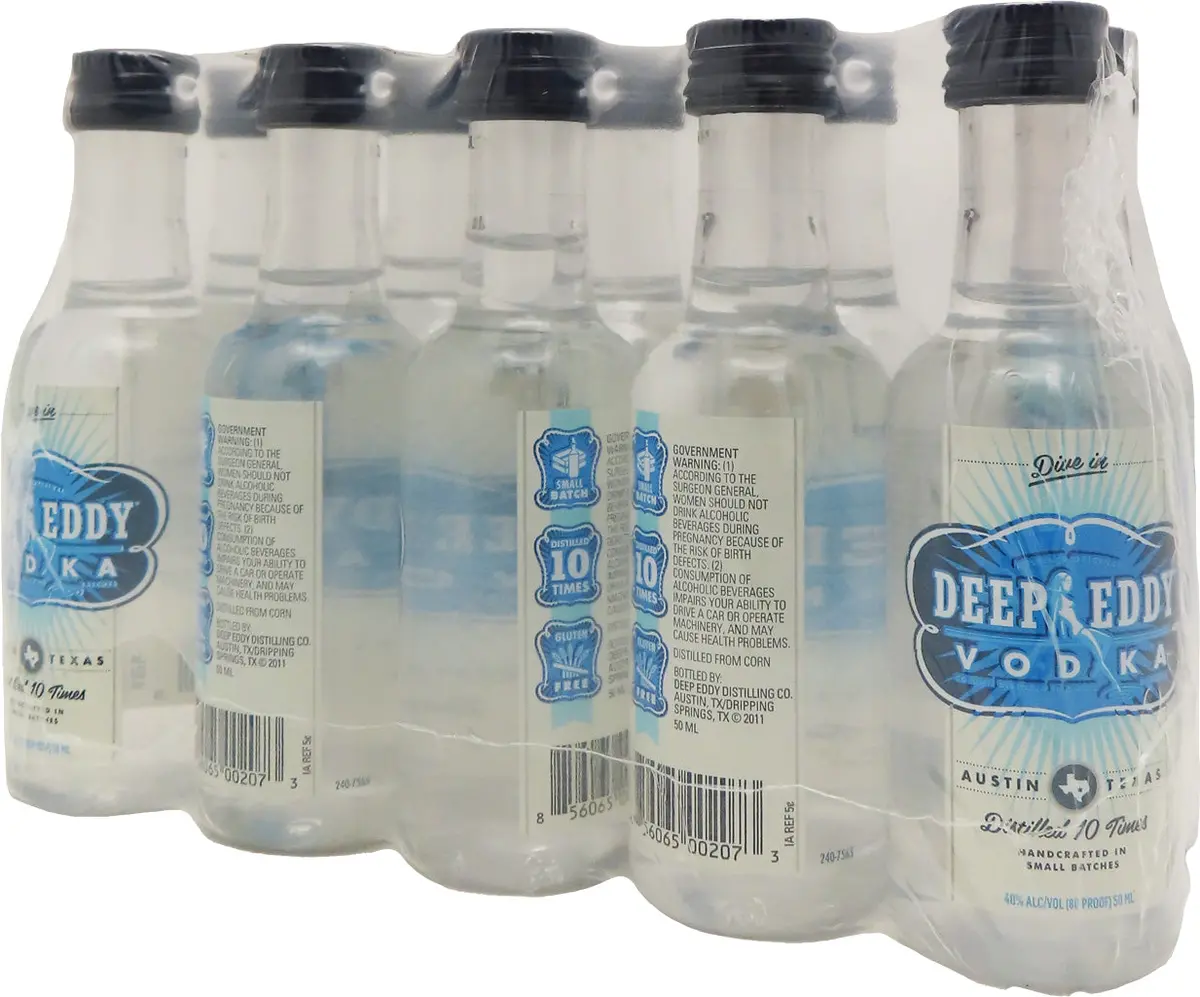 Deep Eddy Vodka 50Ml 10Pk 1