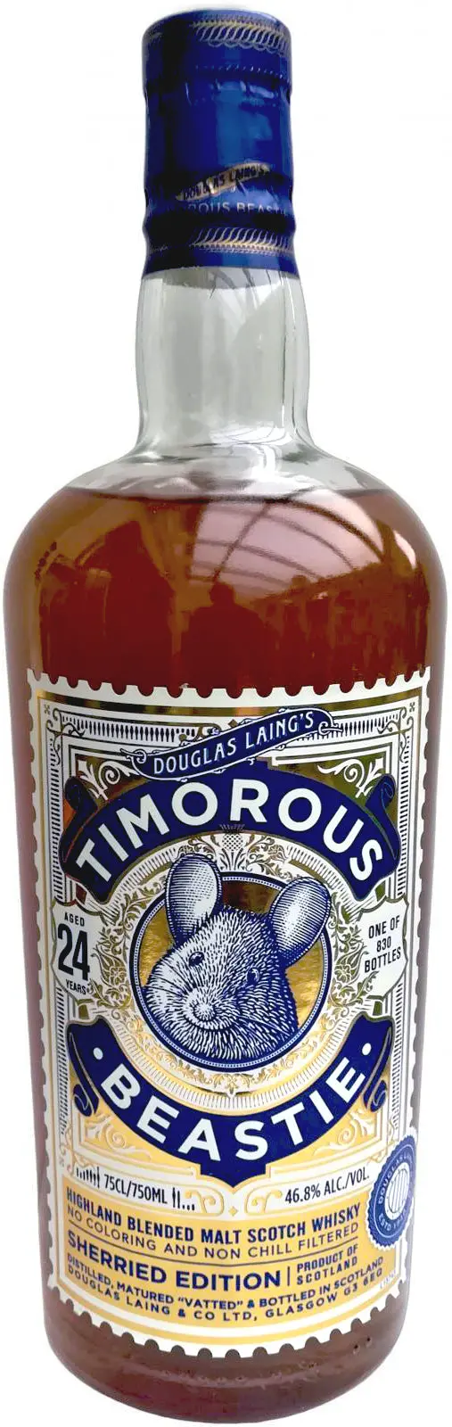Douglas Laing Timorous Beastie Blended Whiskey 24Yr 750Ml 1