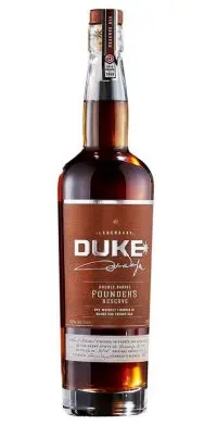 Duke Bourbon Double Barrel Rye Founder's Reserve 750Ml 1