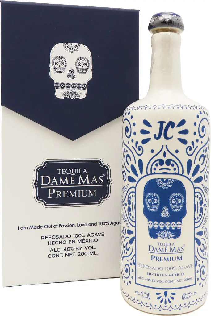 Dame Mas Tequila Reposado 200Ml 1