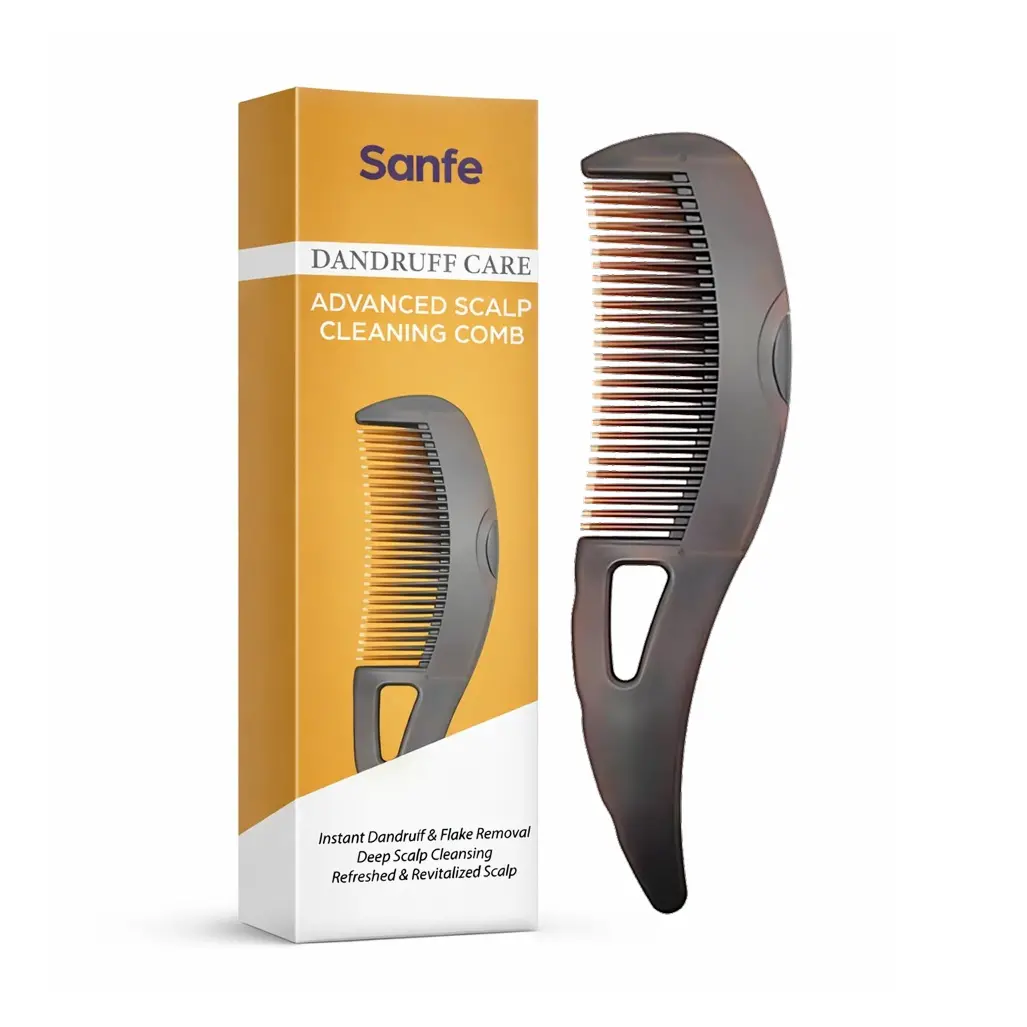 Sanfe Dandruff Care Advanced Scalp Cleaning Comb 1