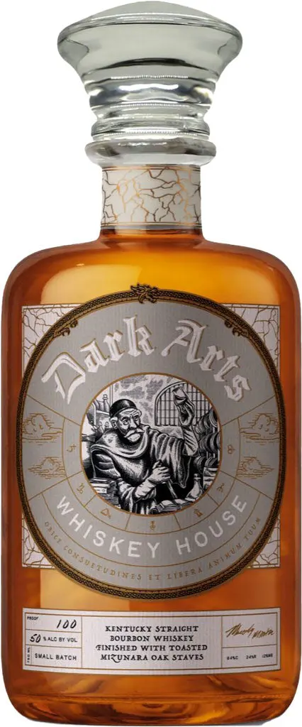 Dark Arts Whiskey House Toasted Mizunara Oak Staves Straight Bourbon Whiskey 750Ml 1