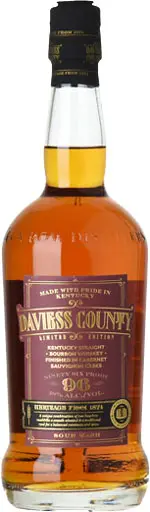 Daviess County Cabernet Sauvignon Finished Bourbon 750Ml 1