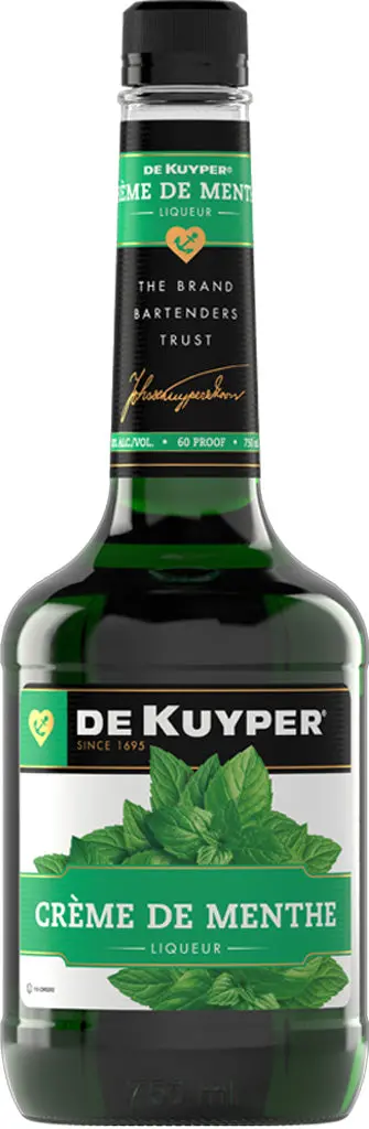 Dekuyper Creme De Menthe Green Liqueur 750Ml 1