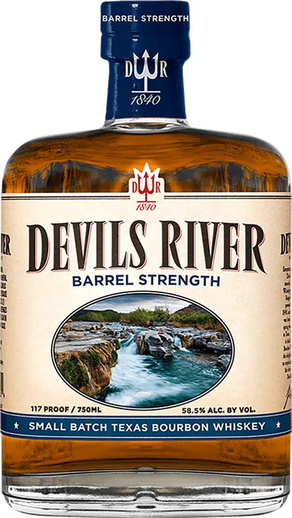 Devils River Barrel Strength Bourbon Whiskey 750Ml 1
