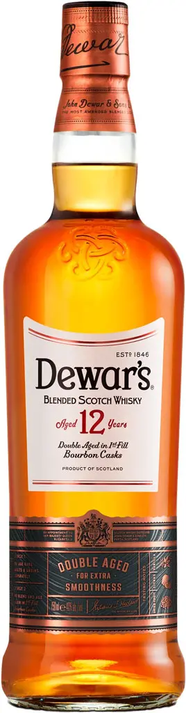 Dewar's 12 Year Old Blended Scotch Whisky 750Ml 1