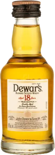 Dewar's 18 Year Old Blended Scotch Whisky 50Ml 1