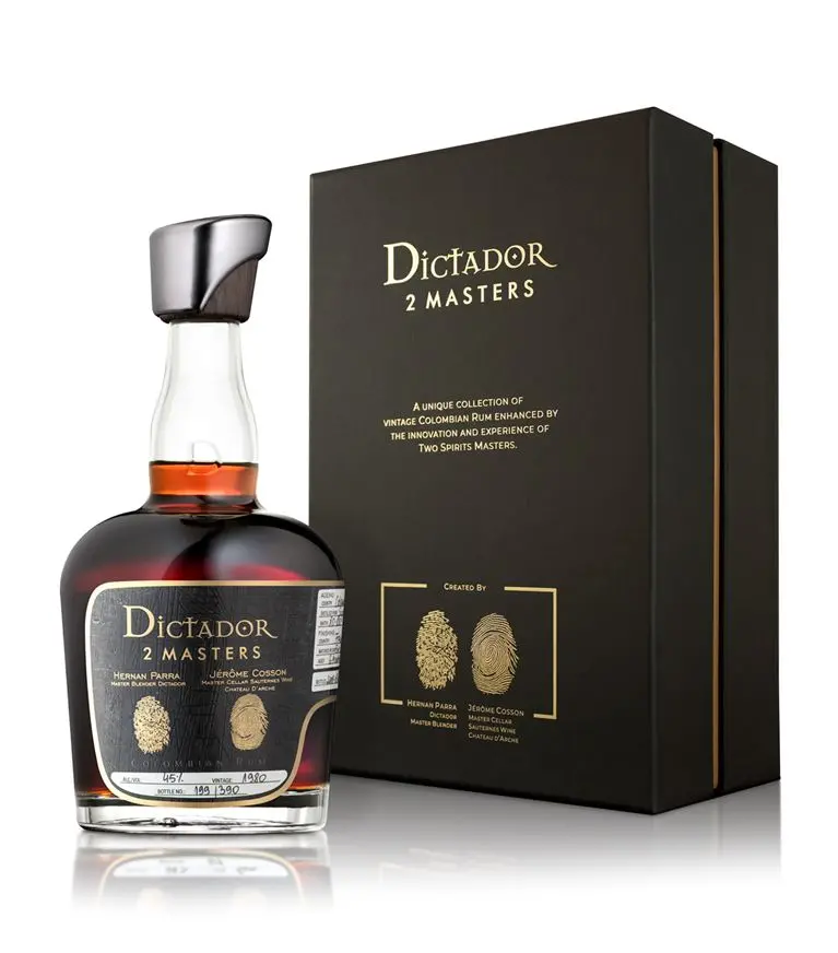 Dictador 2 Masters Chateau D'arche Rum 39 Year Old 750Ml 1
