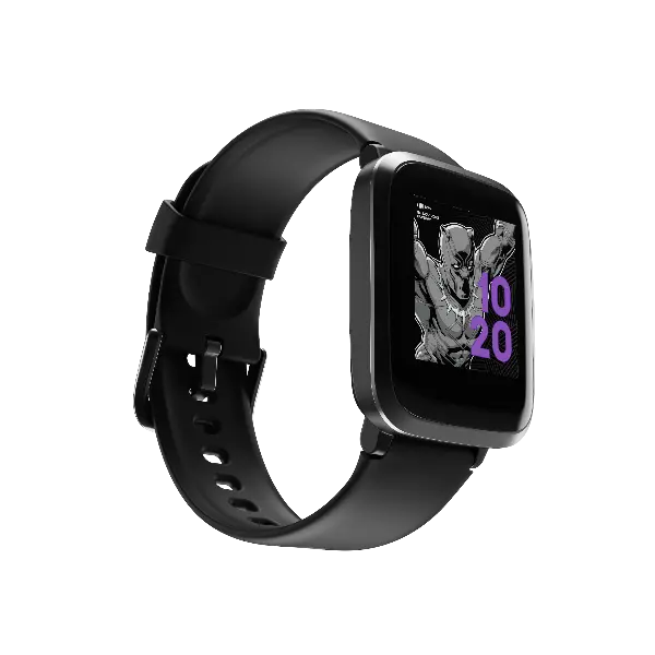 Boat Watch Storm Black Panther Marvel Edition | Smart Watch With 1.3" (3.3 Cm) Full Touch Curved Display, Health Monitoring, Daily Activity Tracker 1