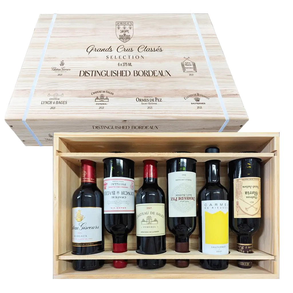 Distinguished Bordeaux 2021 375Ml Gift Set 1