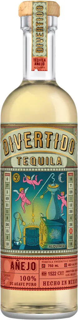 Divertido Tequila Anejo 750Ml 1