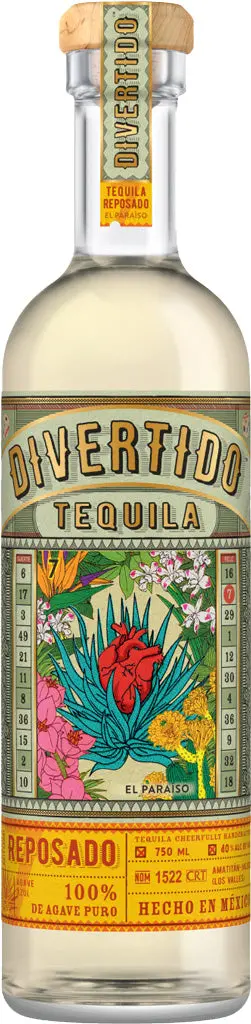 Divertido Tequila Reposado 750Ml 1