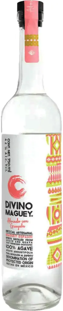 Divino Maguey Espadin Mezcal Con Guayaba 750Ml 1