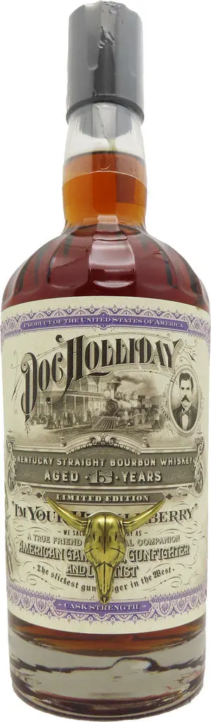 Doc Holliday Kentucky Straight Bourbon Whiskey 15 Year Old 750Ml 1