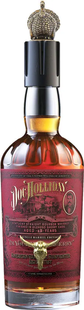 Doc Holliday Oloroso Sherry Cask Finish Straight Bourbon Whiskey 13 Year Old 750Ml 1