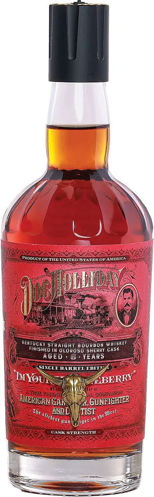 Doc Holliday Oloroso Sherry Cask Finish Straight Bourbon Whiskey 8 Year Old 750Ml 1