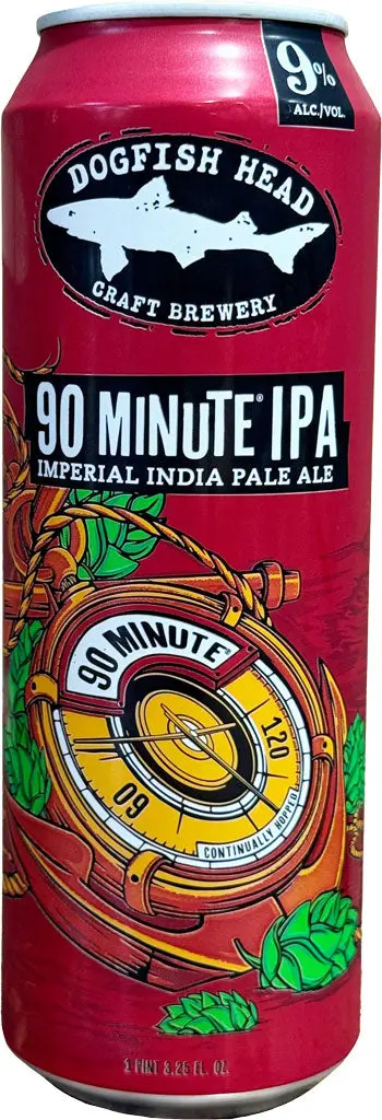 Dogfish Head 90 Min Imperial Ipa 19.2 Can 1