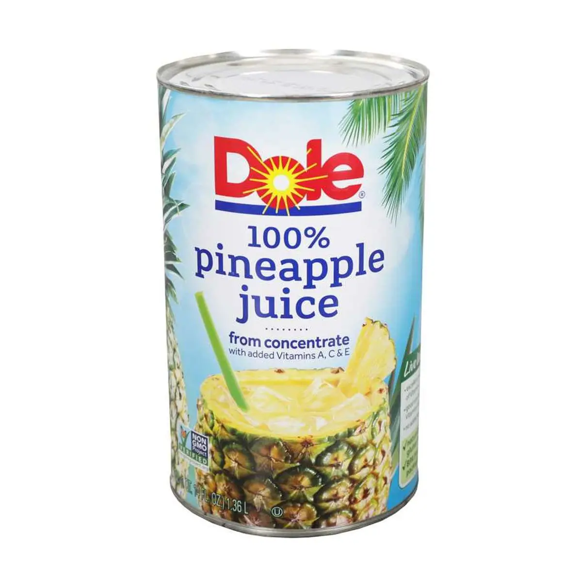 Dole Pineapple Juice 46Oz 1