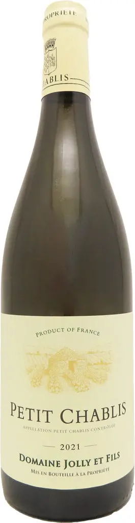 Domaine Jolly Petit Chablis 2021 750Ml 1