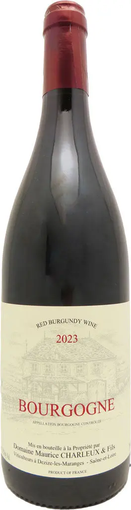 Domaine Maurice Charleux & Fils Bourgogne Rouge 2023 750Ml 1