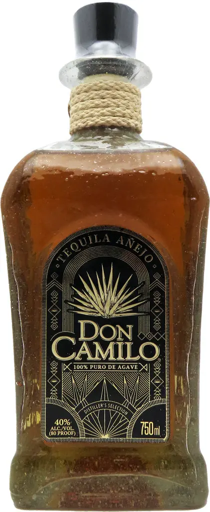 Don Camilo Anejo Glass 750Ml 1
