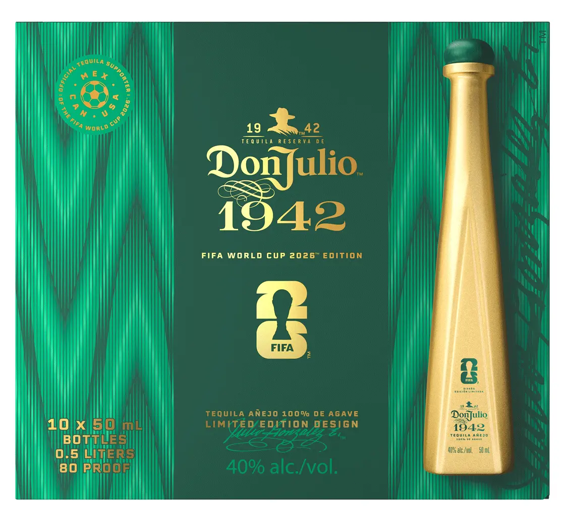 Don Julio 1942 Fifa World Cup 2026 50Ml 10Pk 1