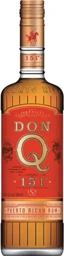 Don Q 151 Proof Rum 750Ml 1