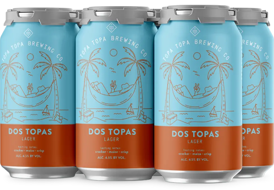 Topa Topa Dos Topas 6Pk Cans 1