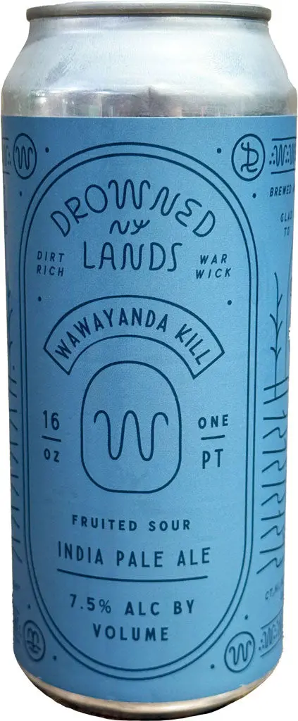 Drowned Lands Wawayanda Kill Sour Ipa 16Oz Can 1