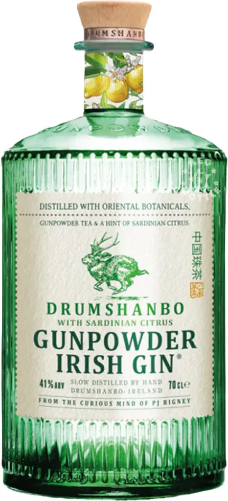 Drumshanbo Gunpowder Sardinian Citrus Irish Gin 750Ml 1