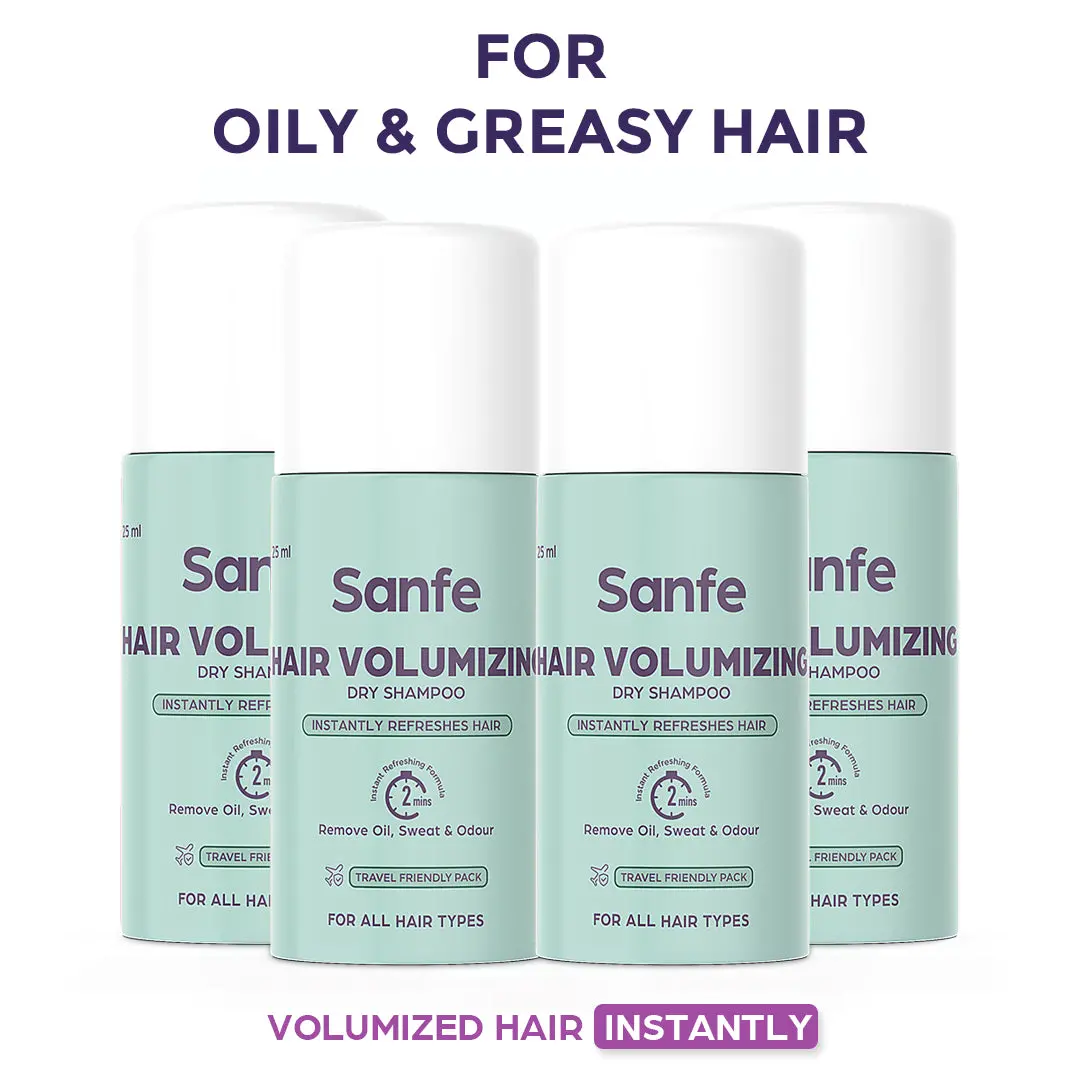 Sanfe Hair Volumizing Dry Shampoo - 25Ml (Pack Of 4) 1