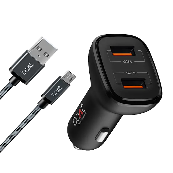 Boat Dual Qc Port Rapid Car Charger 18W 1