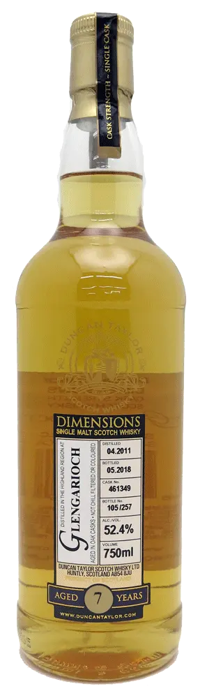 Duncan Taylor Dimensions Glen Garioch Single Malt Whisky 7 Year Old 2011 750Ml 1